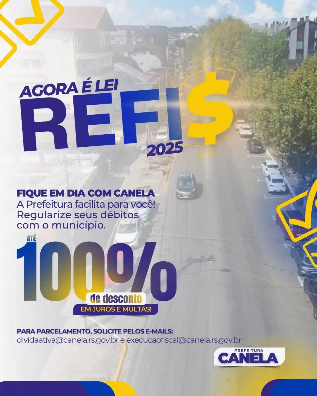 Image from Portal da Folha de Canela: *📰Leia também*🍃 *Canela reduz em 85% o fechamento de MEIs e eleva 2...