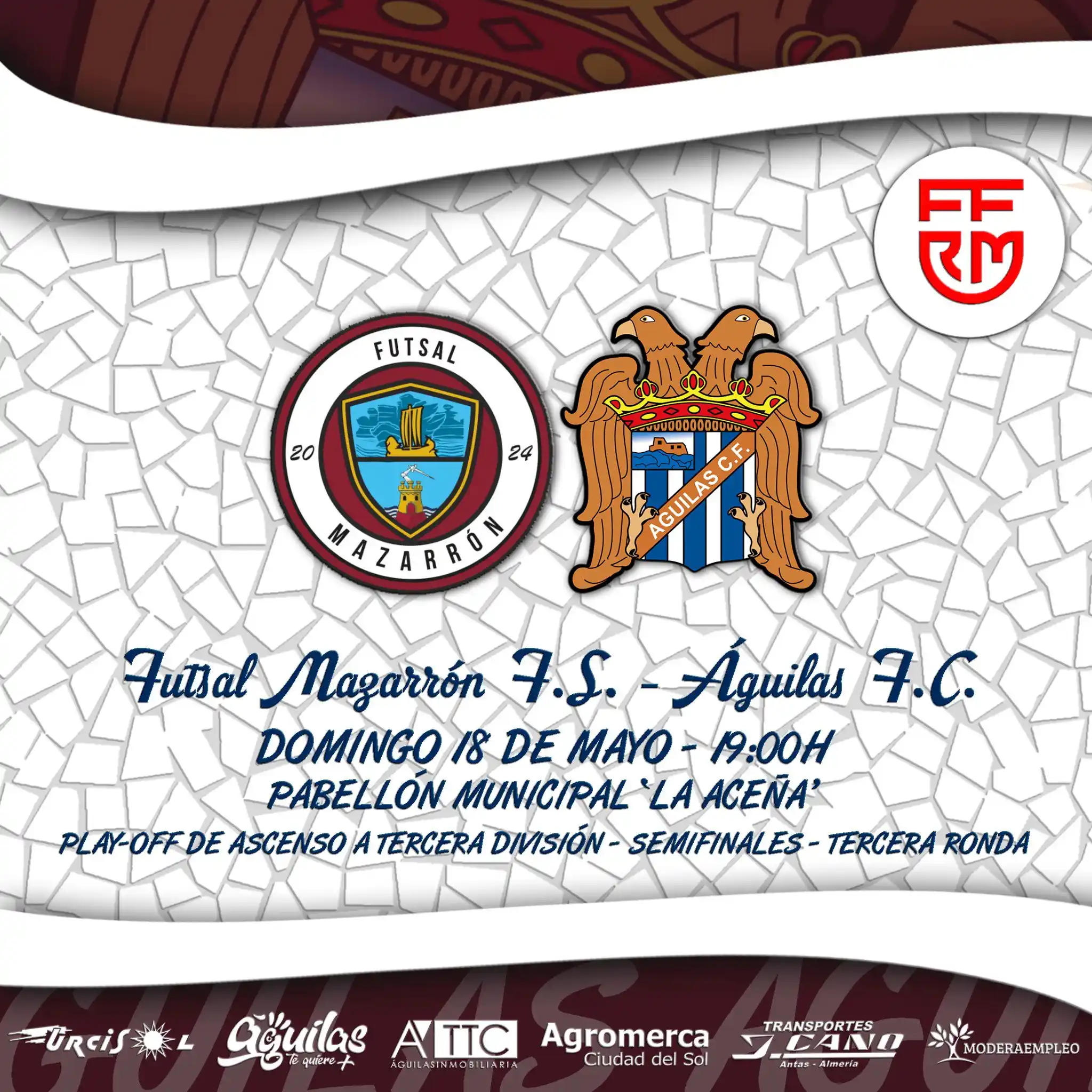 Image from Águilas Fútbol Club: | 𝗠𝗔𝗧𝗖𝗛𝗗𝗔𝗬 | 𝘍𝘜𝘛𝘚𝘈𝘓 ⏰ 19:00h 🏟 Pabellón municipal 'La ...