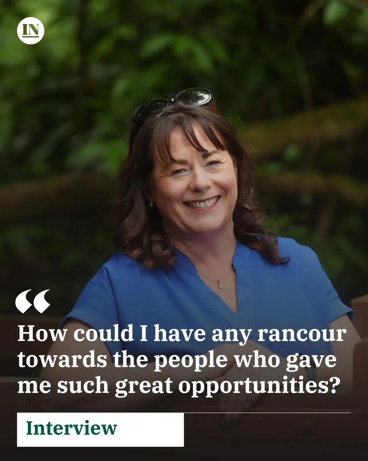 Image from The Irish News: Michelle Gildernew has said she is embracing a new chapter in her life...