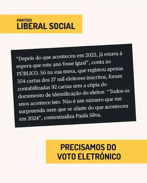 Partido Liberal Social post