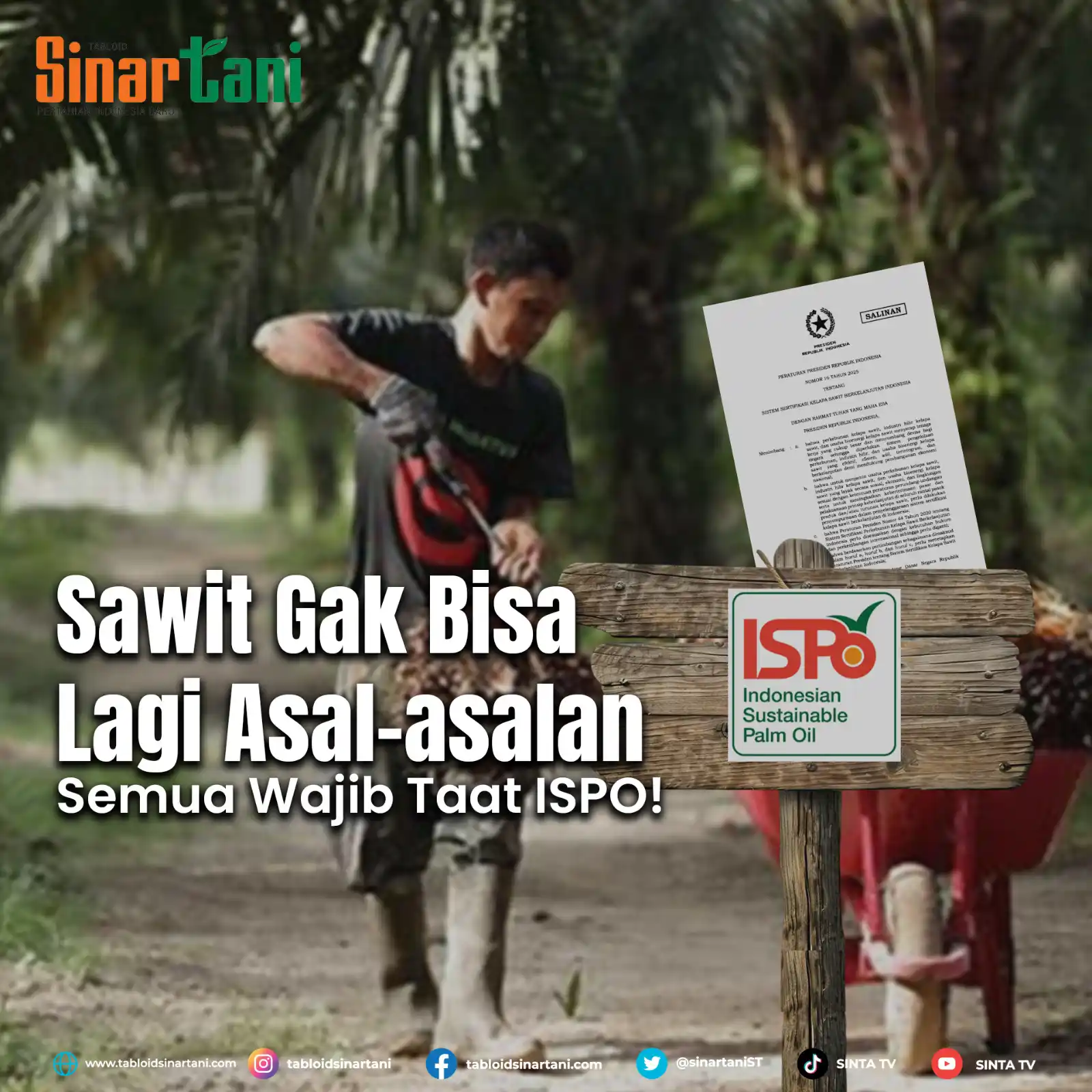 Image from Tabloid Sinar Tani: 𝐏𝐞𝐫𝐩𝐫𝐞𝐬 𝟏𝟔/𝟐𝟎𝟐𝟓: 𝐈𝐒𝐏𝐎 𝐊𝐢𝐧𝐢 𝐖𝐚𝐣𝐢𝐛 𝐝𝐚𝐫𝐢 𝐇...
