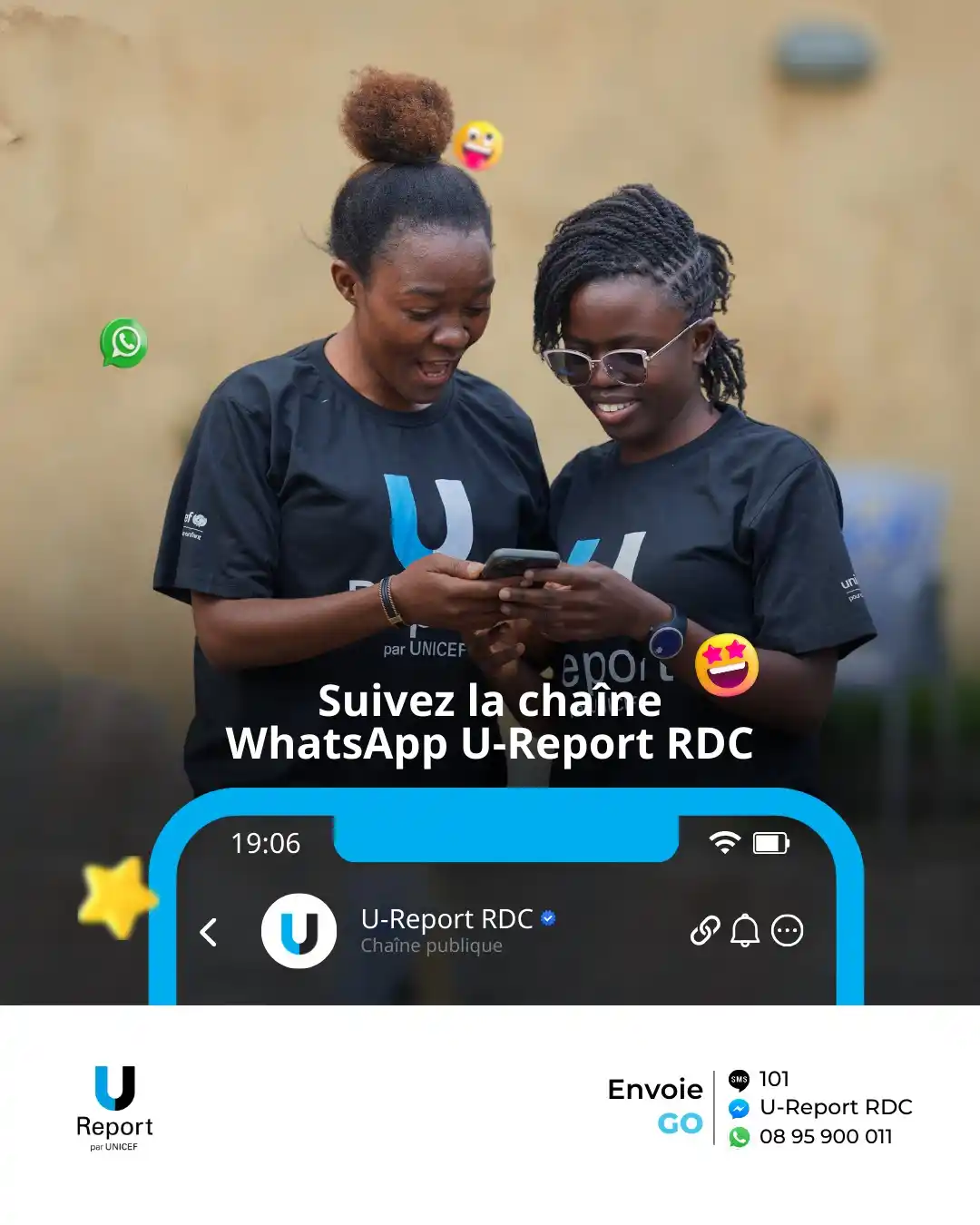 U-Report RDC post