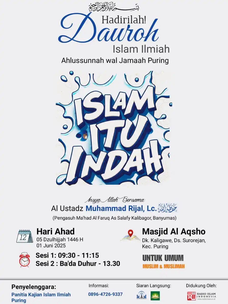 KAJIAN  SALAF  KEBUMEN post