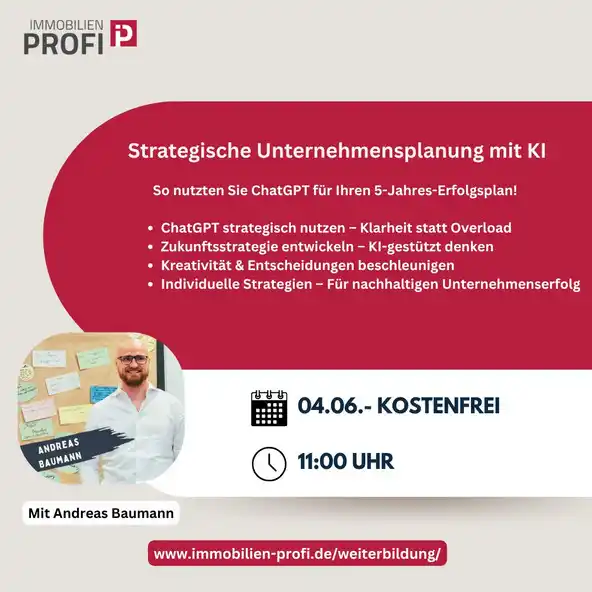 Image from IMMOBILIEN-PROFI: Stellen Sie sich vor, wie Sie Ihre Entscheidungsprozesse beschleunigen...