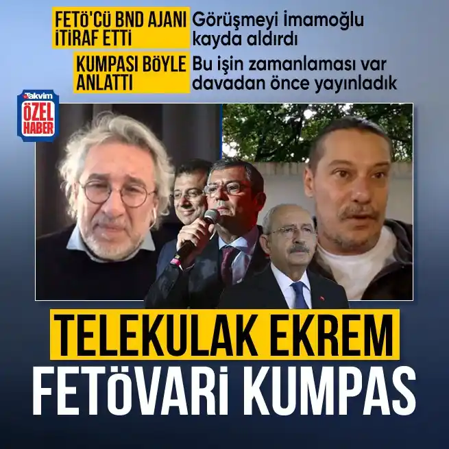 Image from Takvim: TELEKULAK EKREM, FETÖVARİ KUMPAS | ÖZEL HABER  📌 FETÖ'cü BND ajanı Er...