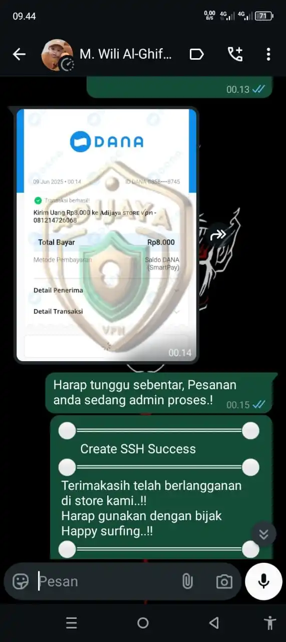 Image from 𝐀𝐝𝐢𝐣𝐚𝐲𝐚 ꜱᴛᴏʀᴇ ꪜρꪀ • TESTIMONI✅: *_✍️TERIMAKASIH, TRANSAKSI DONE..!!_* *⚪══════════════════════⚪* ...