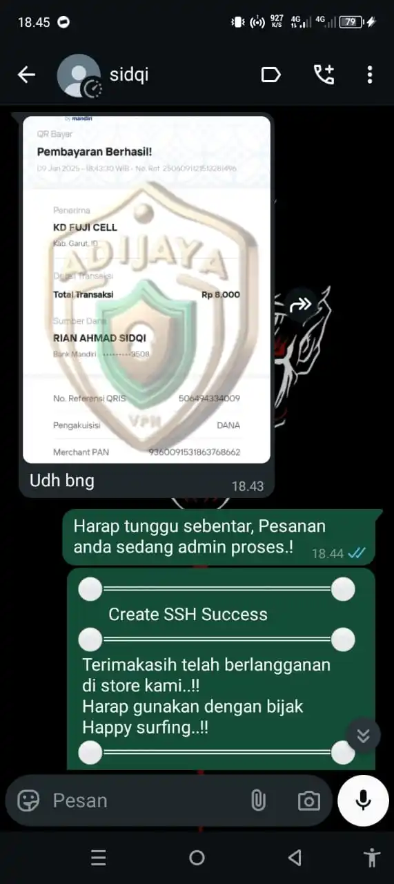 Image from 𝐀𝐝𝐢𝐣𝐚𝐲𝐚 ꜱᴛᴏʀᴇ ꪜρꪀ • TESTIMONI✅: *_✍️TERIMAKASIH, TRANSAKSI DONE..!!_* *⚪══════════════════════⚪* ...
