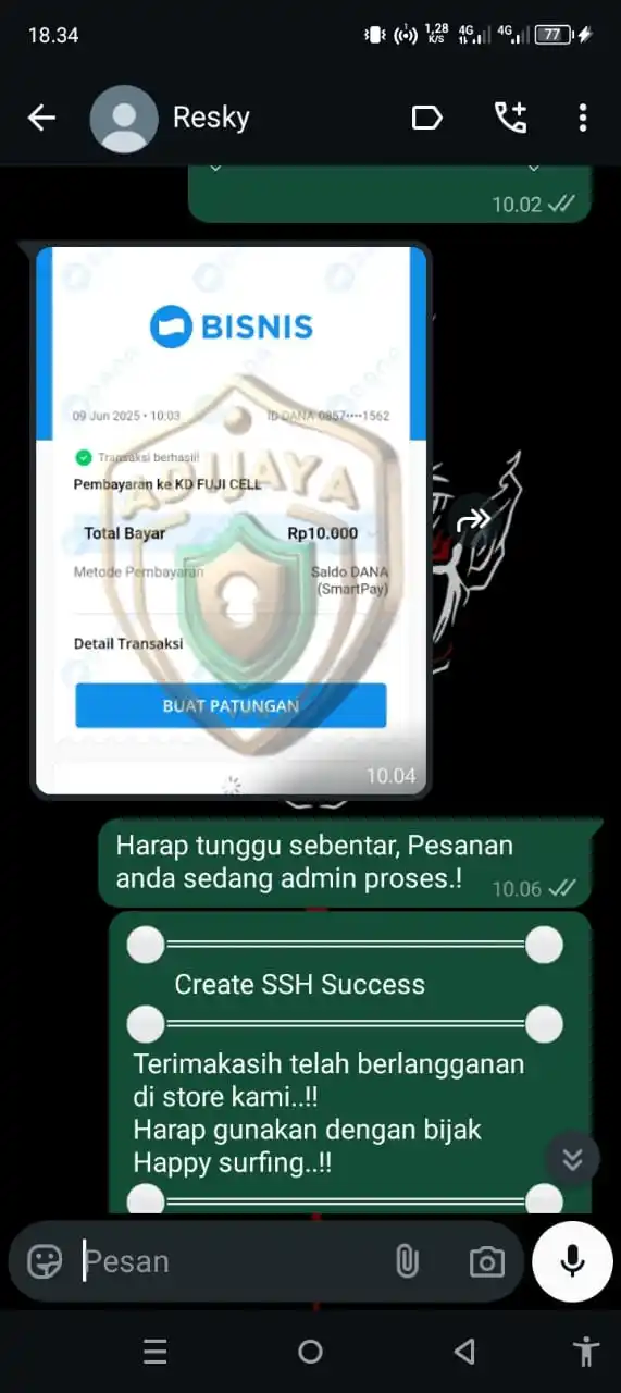Image from 𝐀𝐝𝐢𝐣𝐚𝐲𝐚 ꜱᴛᴏʀᴇ ꪜρꪀ • TESTIMONI✅: *_✍️TERIMAKASIH, TRANSAKSI DONE..!!_* *⚪══════════════════════⚪* ...