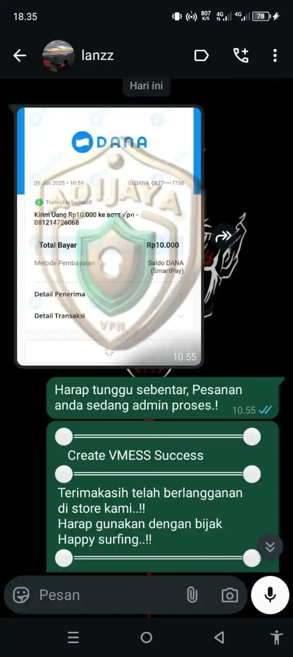 Image from 𝐀𝐝𝐢𝐣𝐚𝐲𝐚 ꜱᴛᴏʀᴇ ꪜρꪀ • TESTIMONI✅: *_✍️TERIMAKASIH, TRANSAKSI DONE..!!_* *⚪══════════════════════⚪* ...