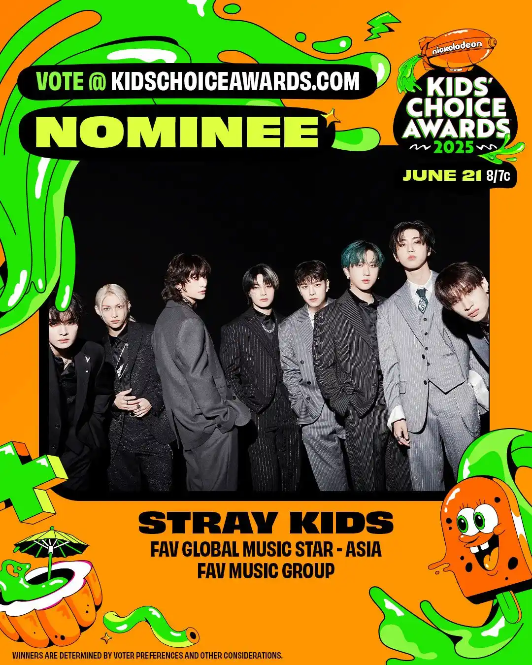Image from Stray Kids INFOSTAY: 💫🧭 *Actualización de Stray Kids* ¡Stray Kids ha sido nominado a lo...