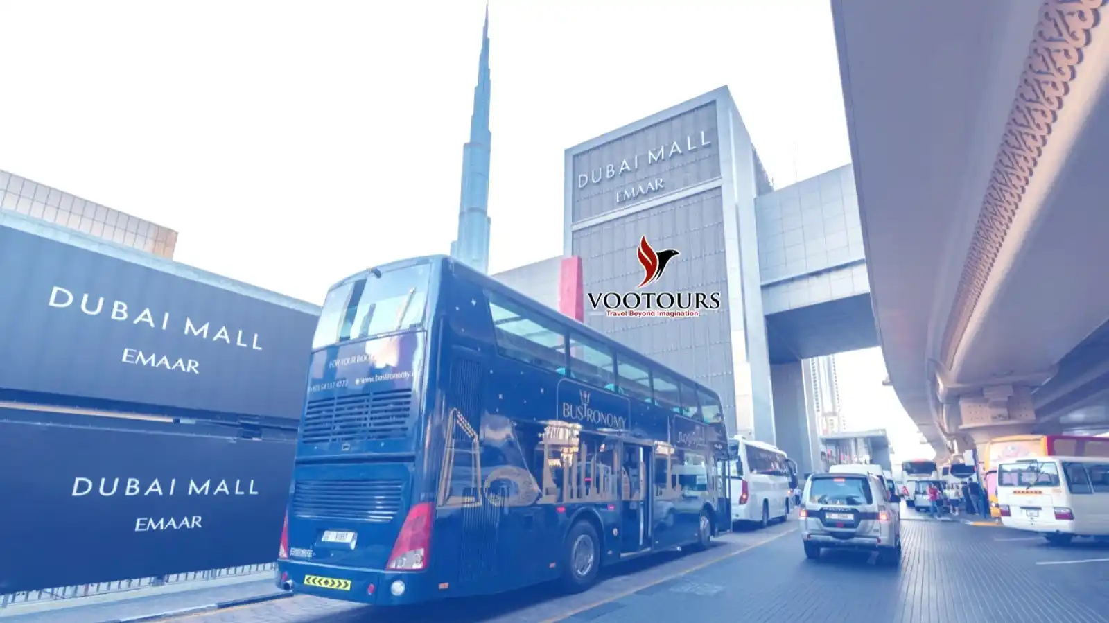 Image from Vootours Tourism : Bustronomy Dubai 🚌 Experience Highlights – Bustronomy Dubai Brunch To...