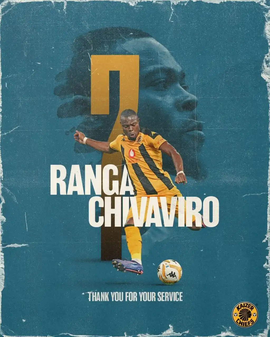 Image from KAHUNGU: *Chivaviro Update* Kaizer Chiefs will not be extending striker Ranga ...
