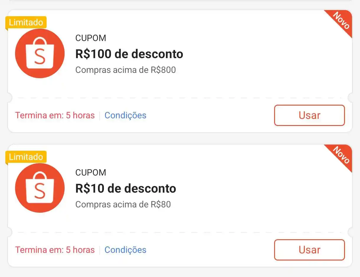 Image from Promoção de Livro: 🎟️ *Cupom Shopee (acaba rápido)* Copie e cole em *"Inserir código"*:...