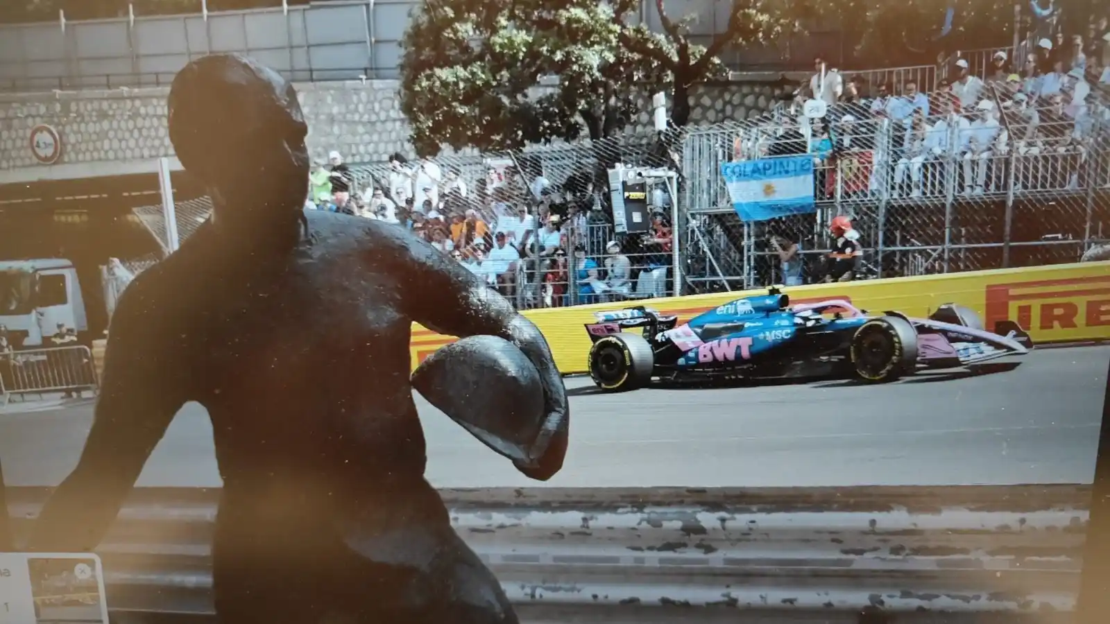 Bolavip | Colapinto Fórmula 1 post