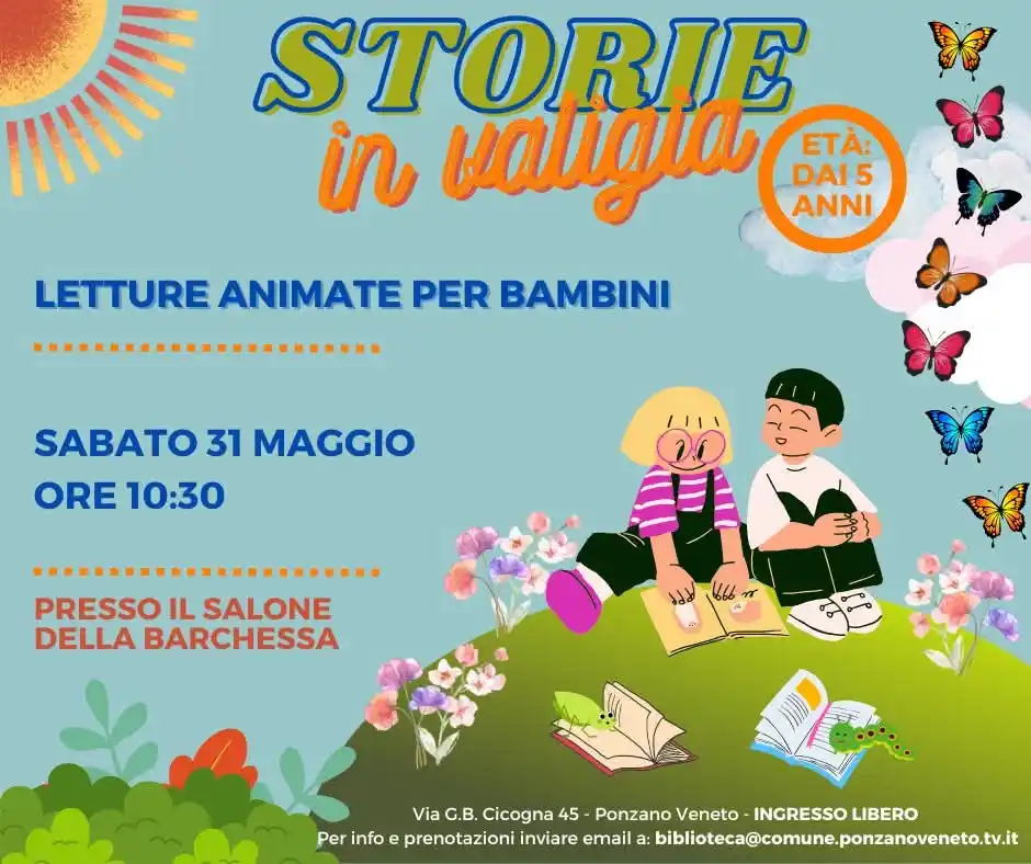 Image from Comune Ponzano Veneto: 🤩È arrivato l'ultimo appuntamento di lettura a cura delle lettrici vo...