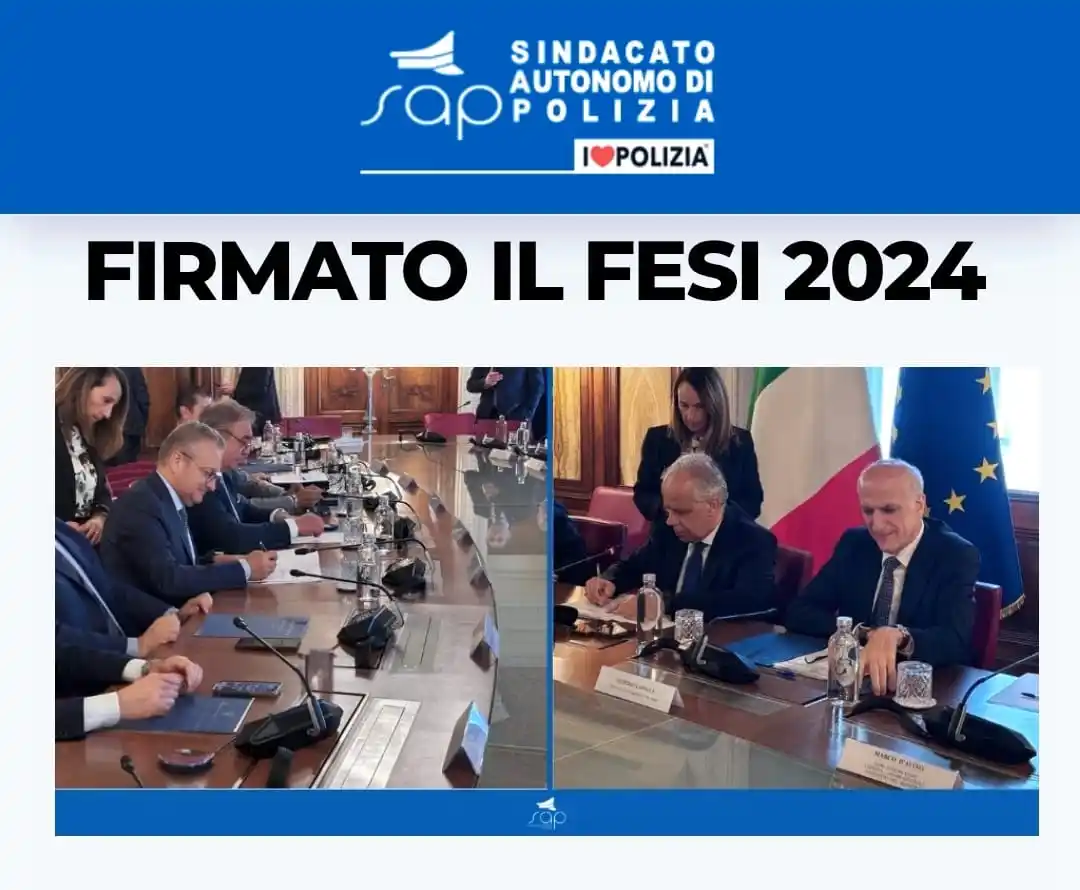Image from Cobar News: È stato firmato nella mattinata odierna alla presenza del Ministro del...