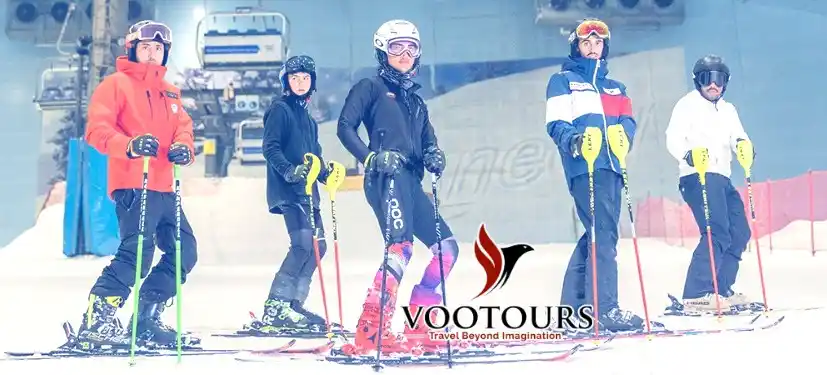 Image from Vootours Tourism : Experience winter in the desert at Ski Dubai! ⛷️ Located inside the Ma...