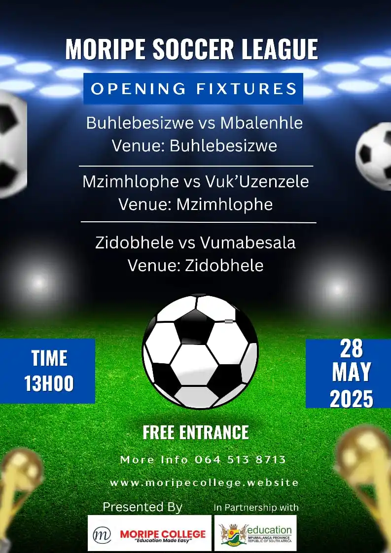 Image from Moripe College: It's Match Day ⚽ 🏆 ISUKILE 3 Points is what we are looking for. Bu...