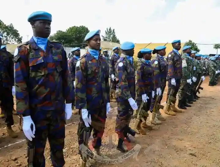 Image from Kenya Defence Forces: Kenya’s Quick Reaction Force, deployed under the United Nations Organi...