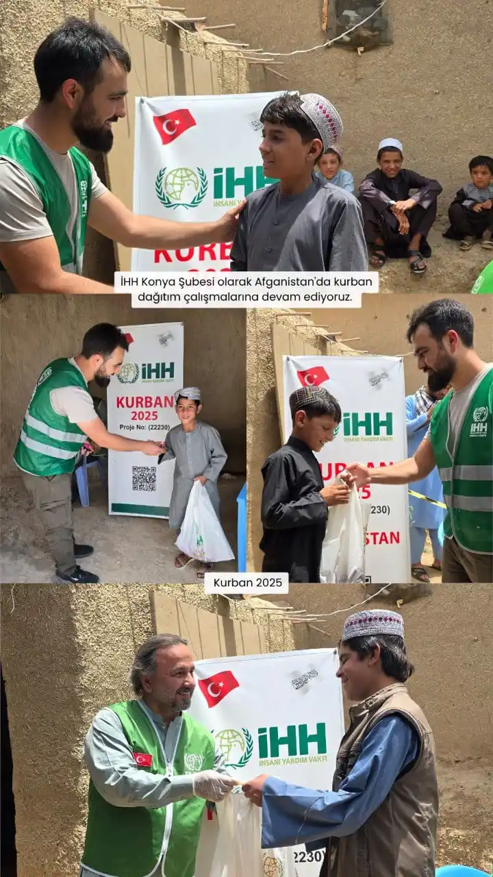 İHH İnsani Yardım Vakfı Konya Şubesi post