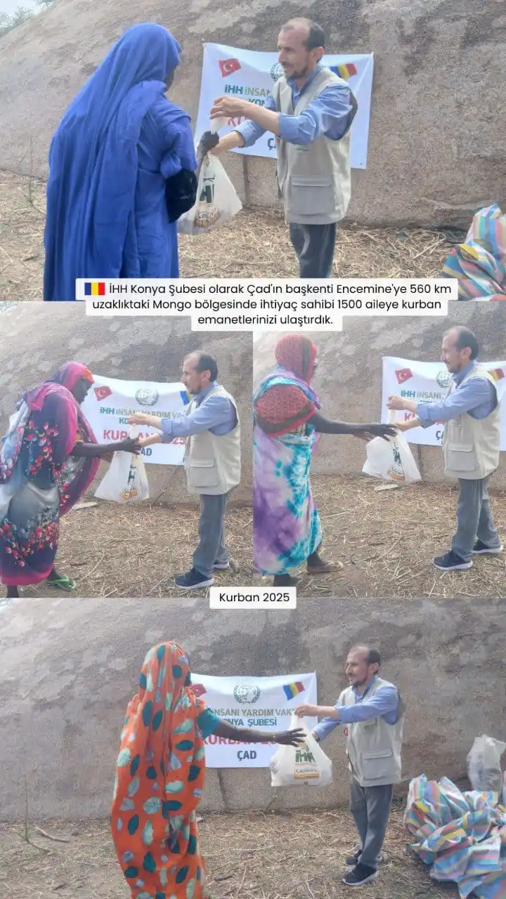 Image from İHH İnsani Yardım Vakfı Konya Şubesi: 🐑 Kurban 2025 - Çad  İHH Konya Şubesi olarak Çad'ın başkenti Encemine...