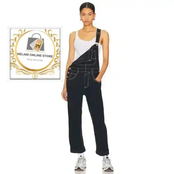 Image from Nelani Online Store: Ladies denim jumpsuit in size 26 to 36 for only R261 Stock for R251 B...
