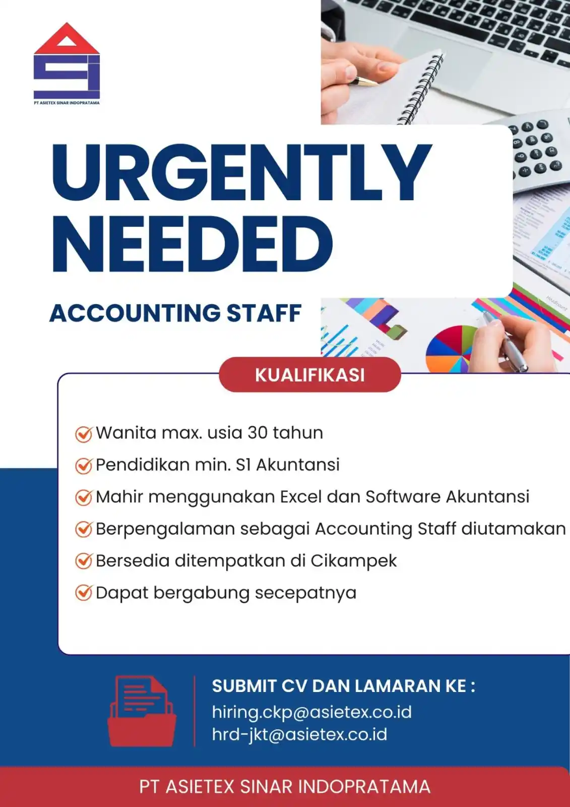 Lowongan Sarjana Karawang & Jabodetabek post