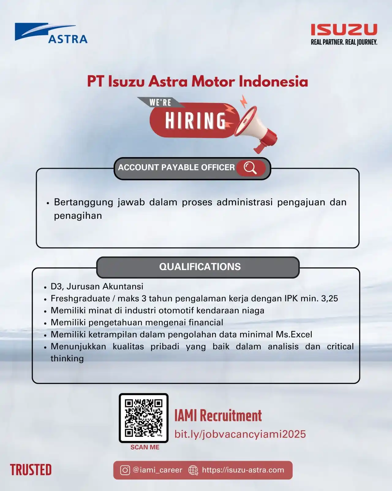 Lowongan Sarjana Karawang & Jabodetabek post