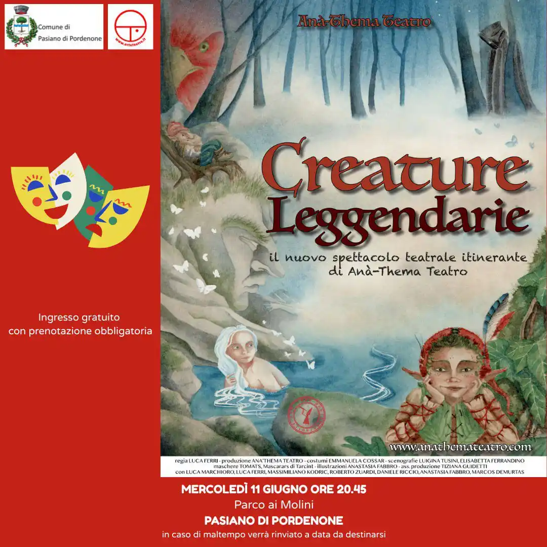 Image from Ortoteatro: mercoledì 11 giugno ore 20.45 Parco ai Molini - Pasiano di Pordenone i...