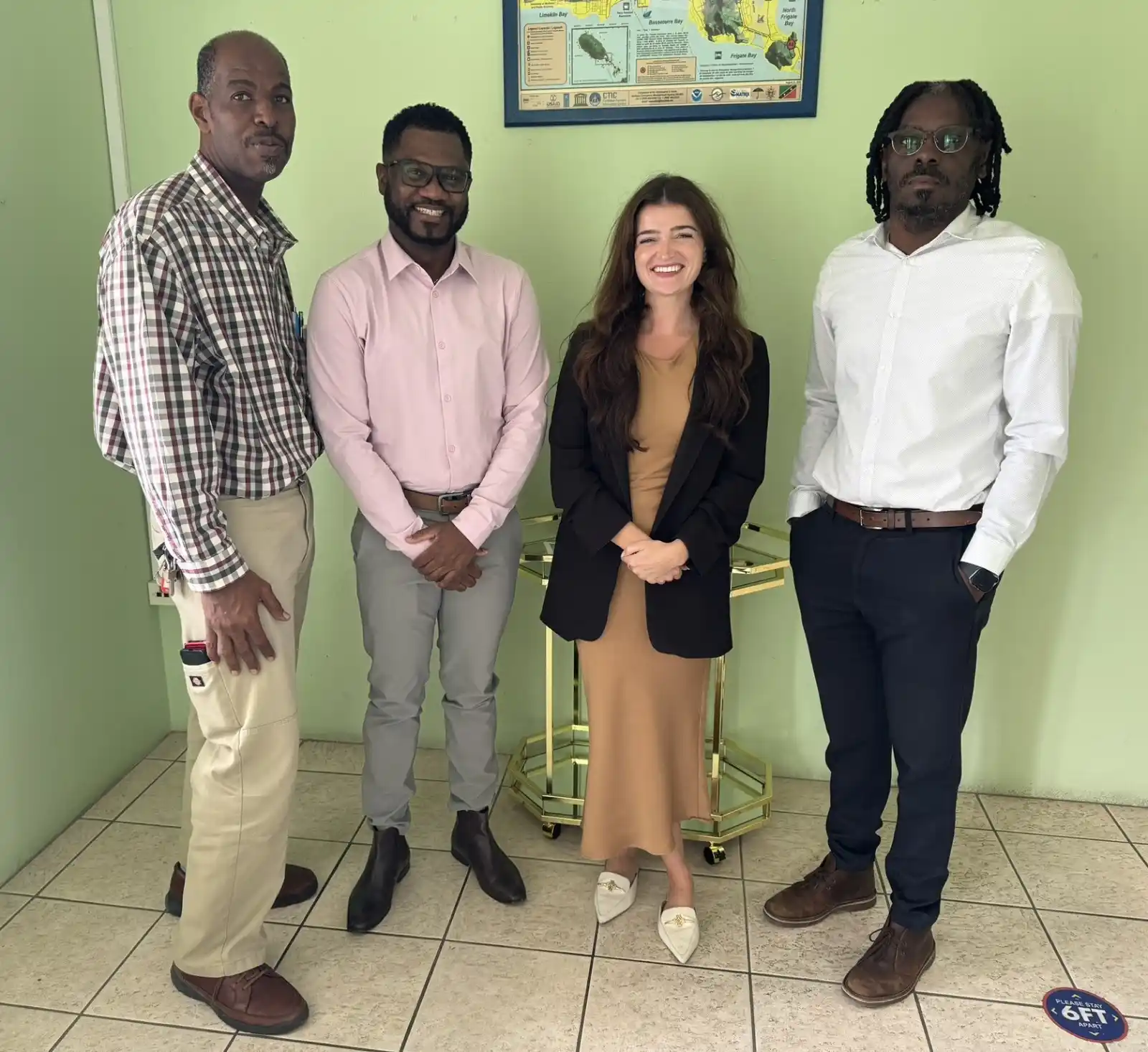 Image from NEMASKN: Molly Lynch and Clive Murray from UNICEF paid a welcomed visit to NEMA...