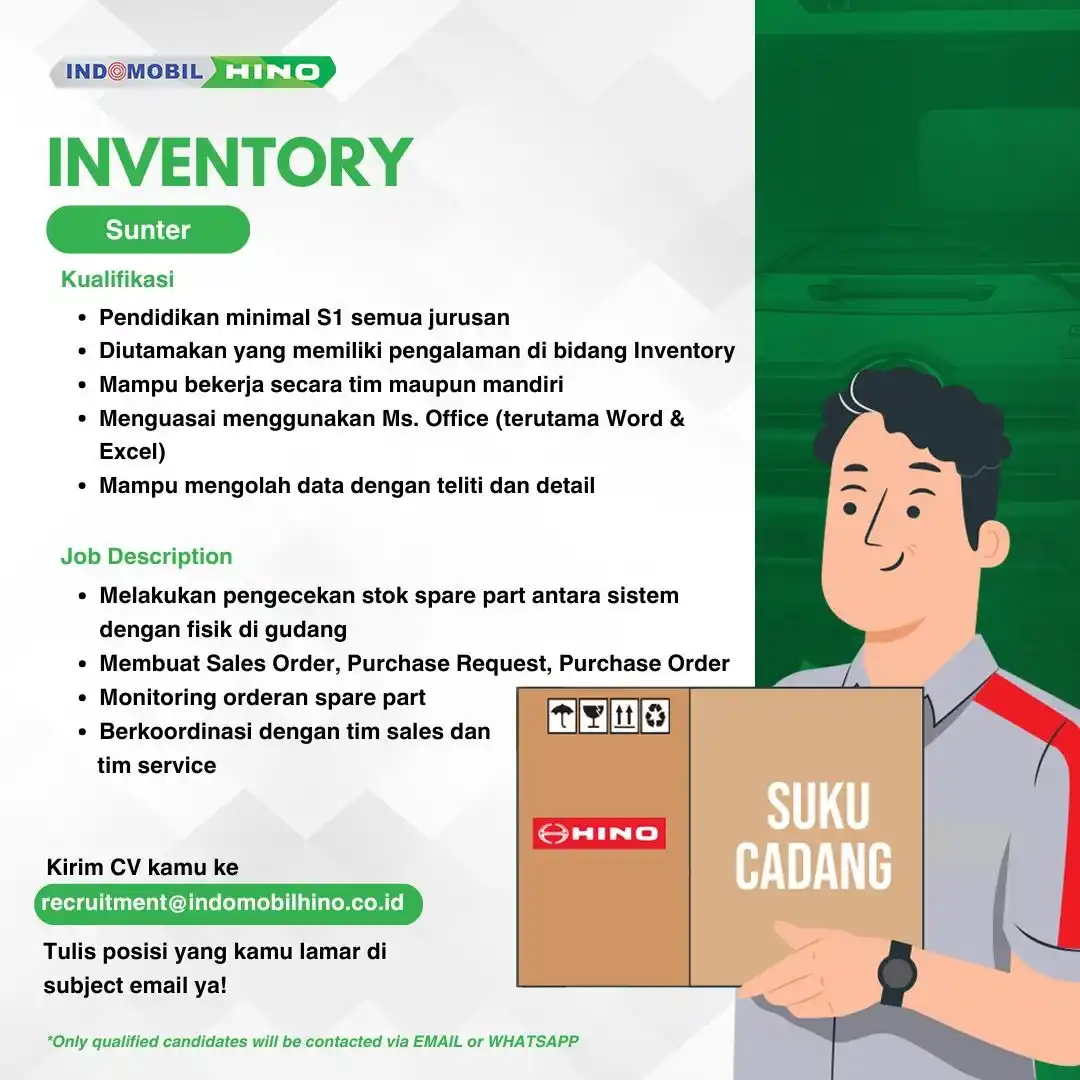 Lowongan Sarjana Karawang & Jabodetabek post