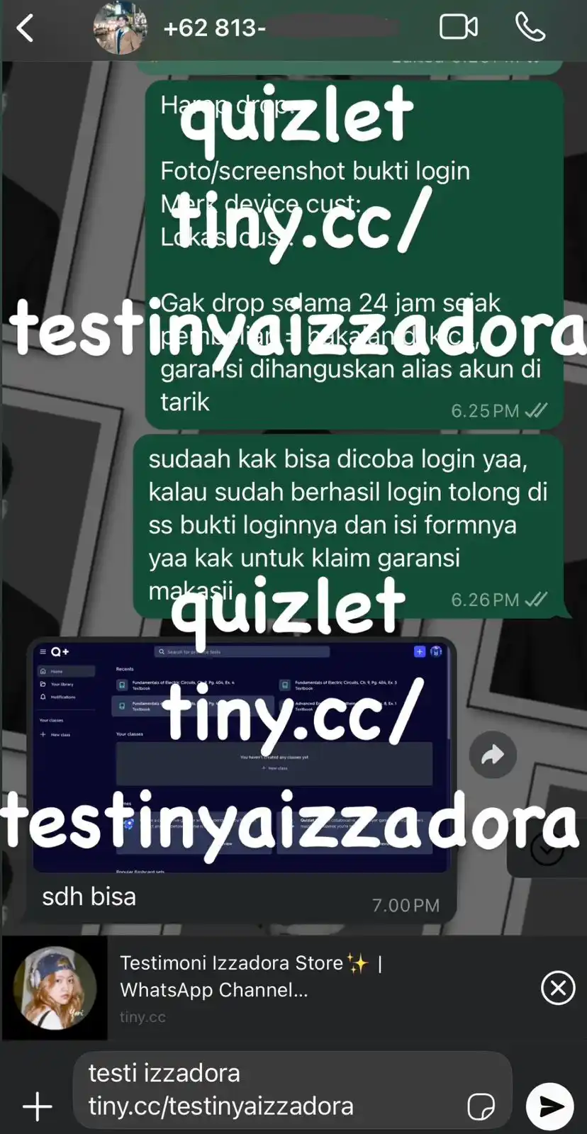 Testimoni Izzadora Store✨ post