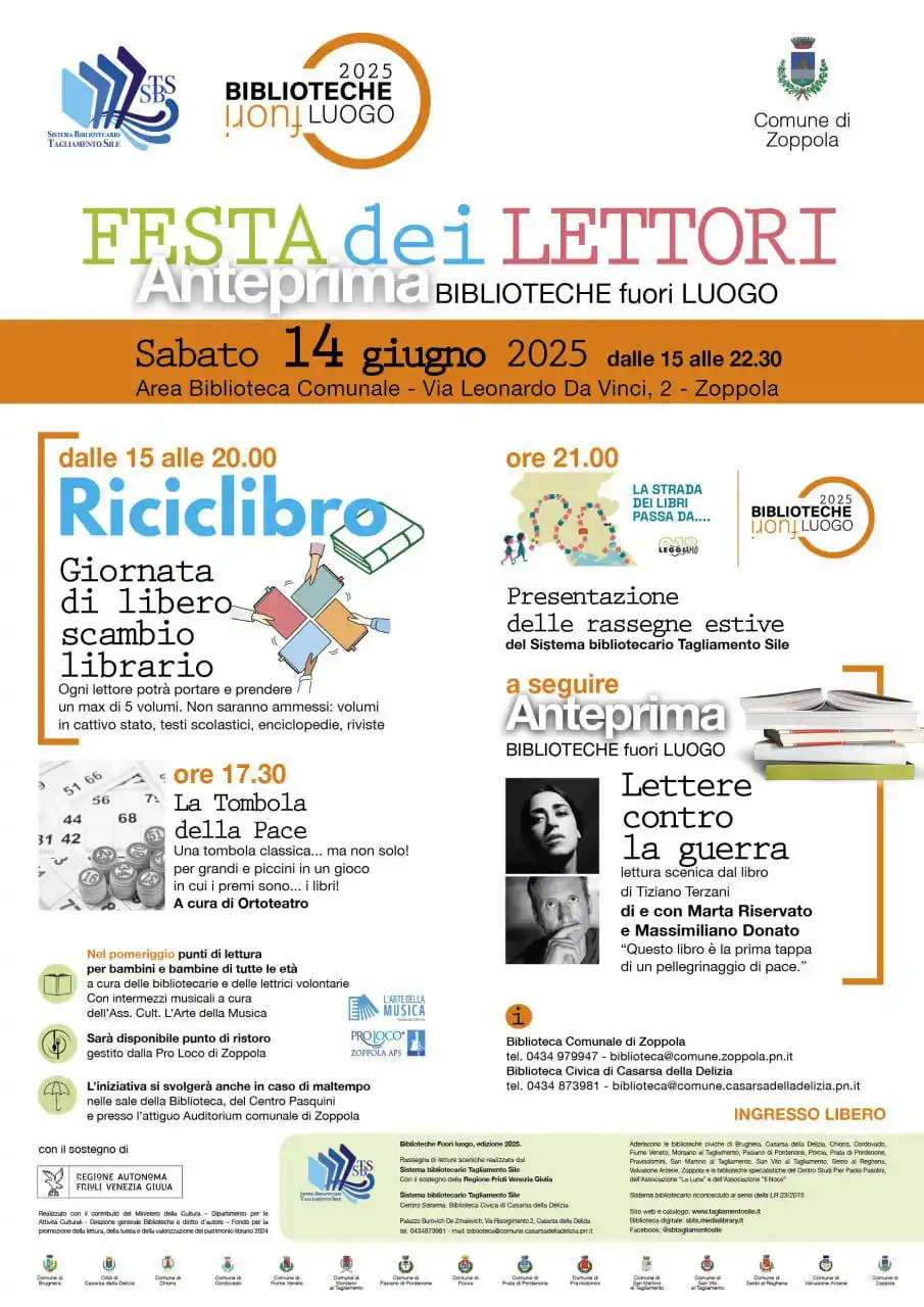 Image from Ortoteatro: sabato 14 giugno ore 17.30 Area Biblioteca Comunale - Zoppola Sistema ...