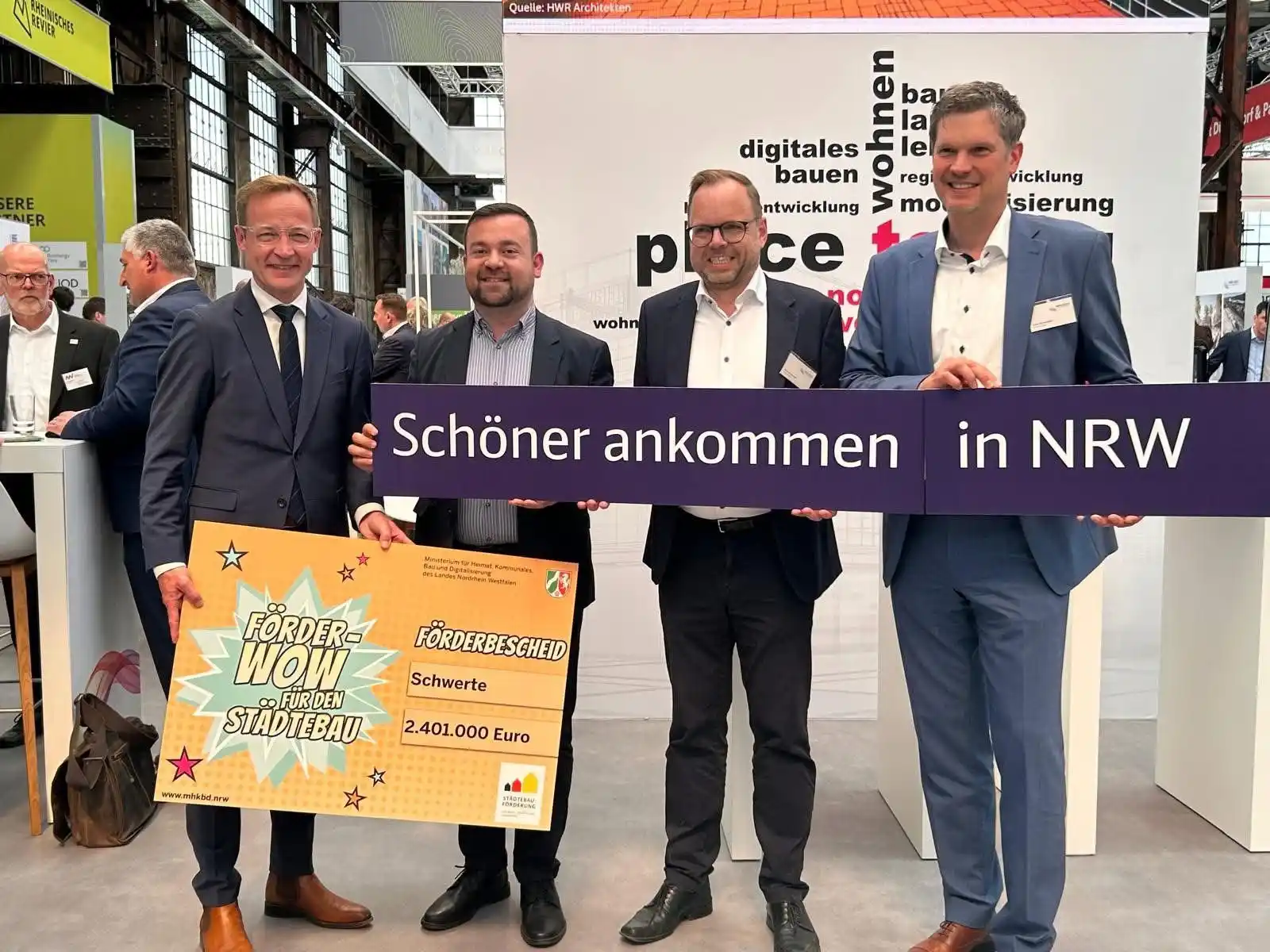 Image from Dimitrios Axourgos - Bürgermeister der Stadt Schwerte: Schöner ankommen: Fördermittel für den Bahnhof Ich durfte nun offizi...