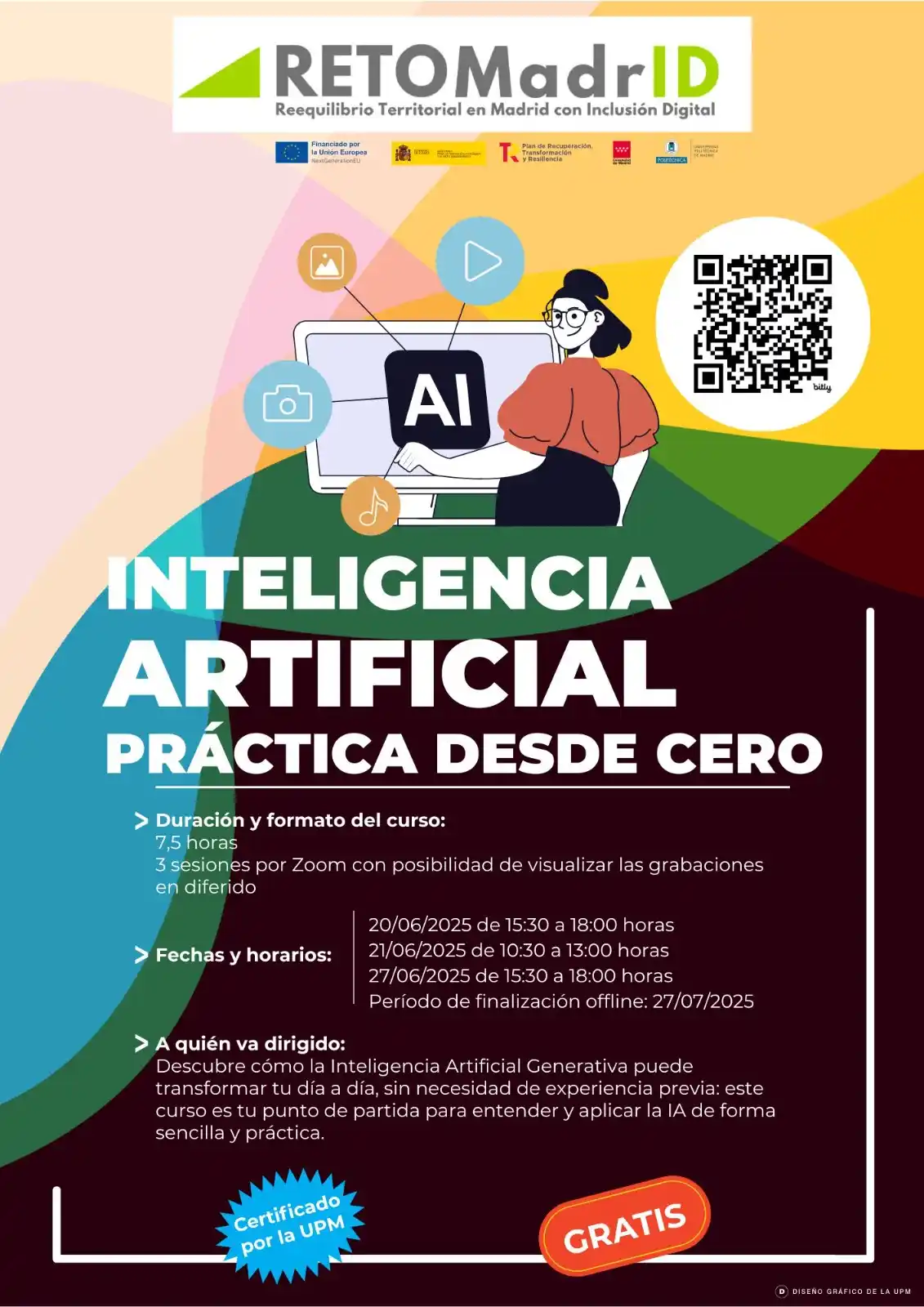 Image from Ayuntamiento de Ambite - Servicio de Información Vecinal.: ¡Se amplia la oferta formativa gratuita y online! 💻🎓 Desde la Comun...