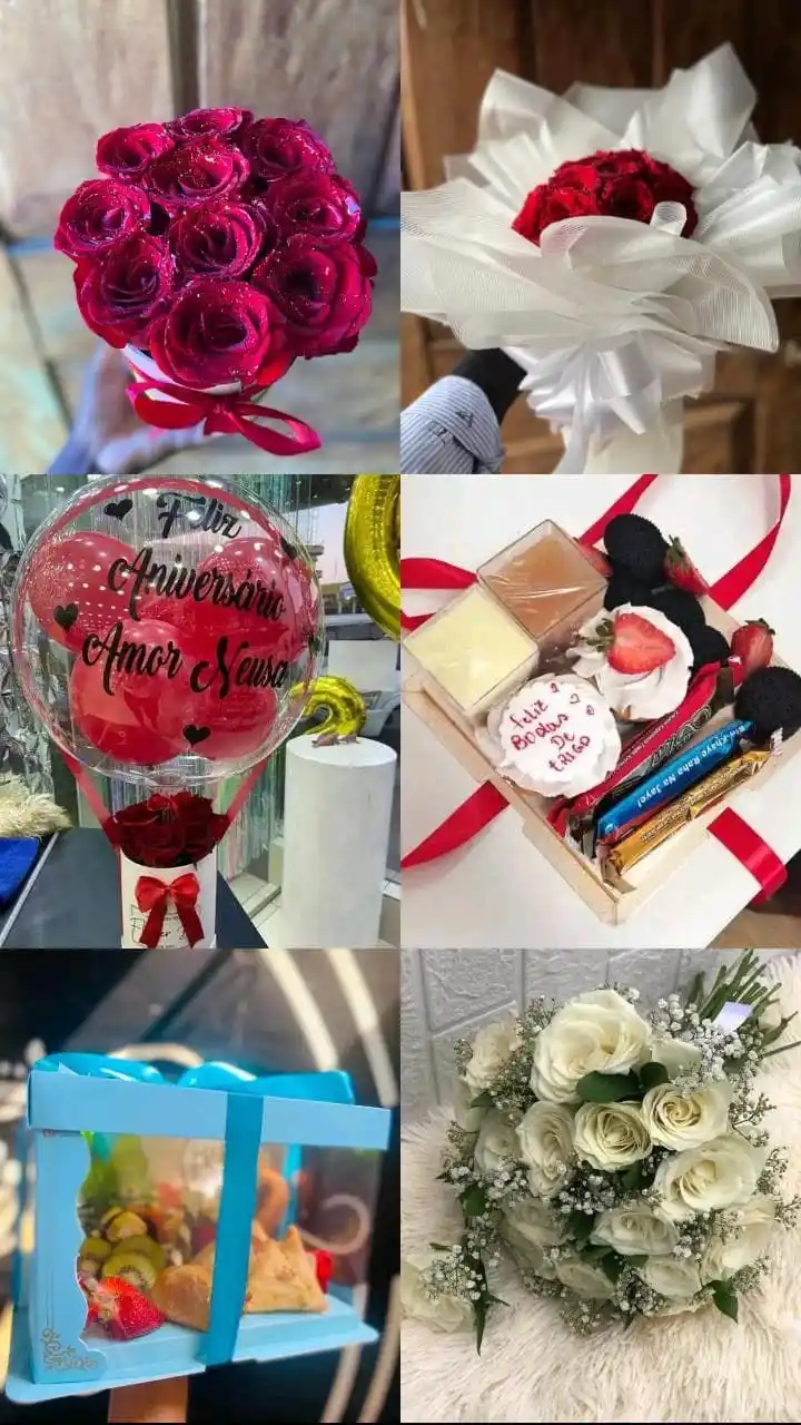 Image from Novidades dos Países 🇲🇿🇦🇴🇧🇷🇵🇹: Somos á Mairah serviços 🥰 especializados em buquês,box flowers, bande...
