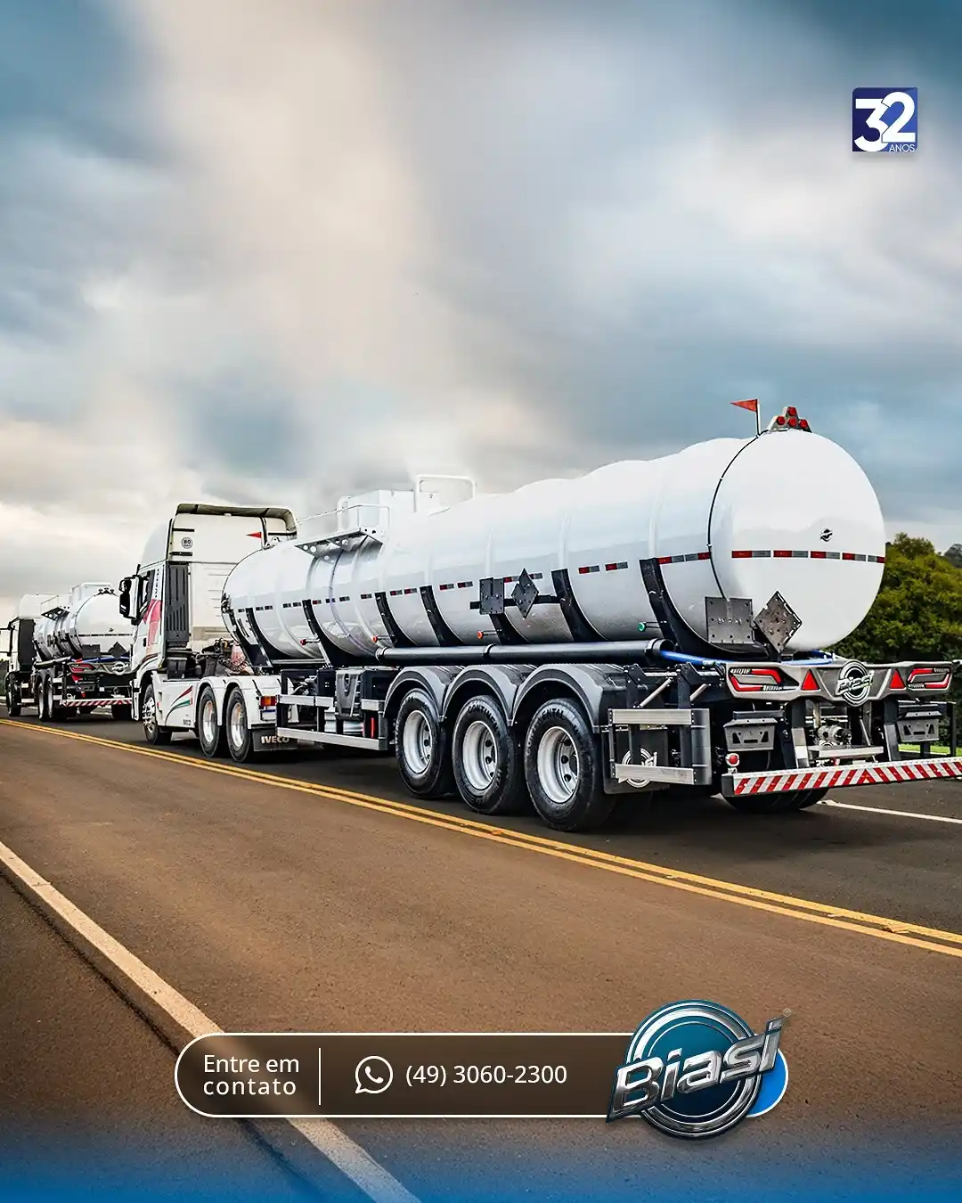 Image from Blog Do Caminhoneiro: ✅ Tanque Sobre Chassi 11.000L – Aço Carbono ✅ Semirreboque LS 24.000L ...