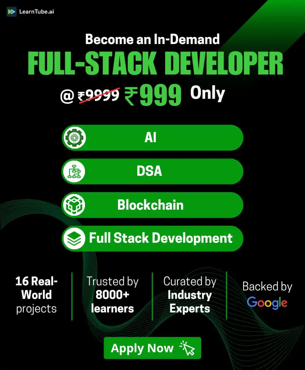 Image from Programming & AI Resources - Python, Java, C, Artificial Intelligence | Computer Science | SDE Jobs: Act Fast - Only 21 Seats Left🔥 🚀 Become a Certified Full Stack Devel...