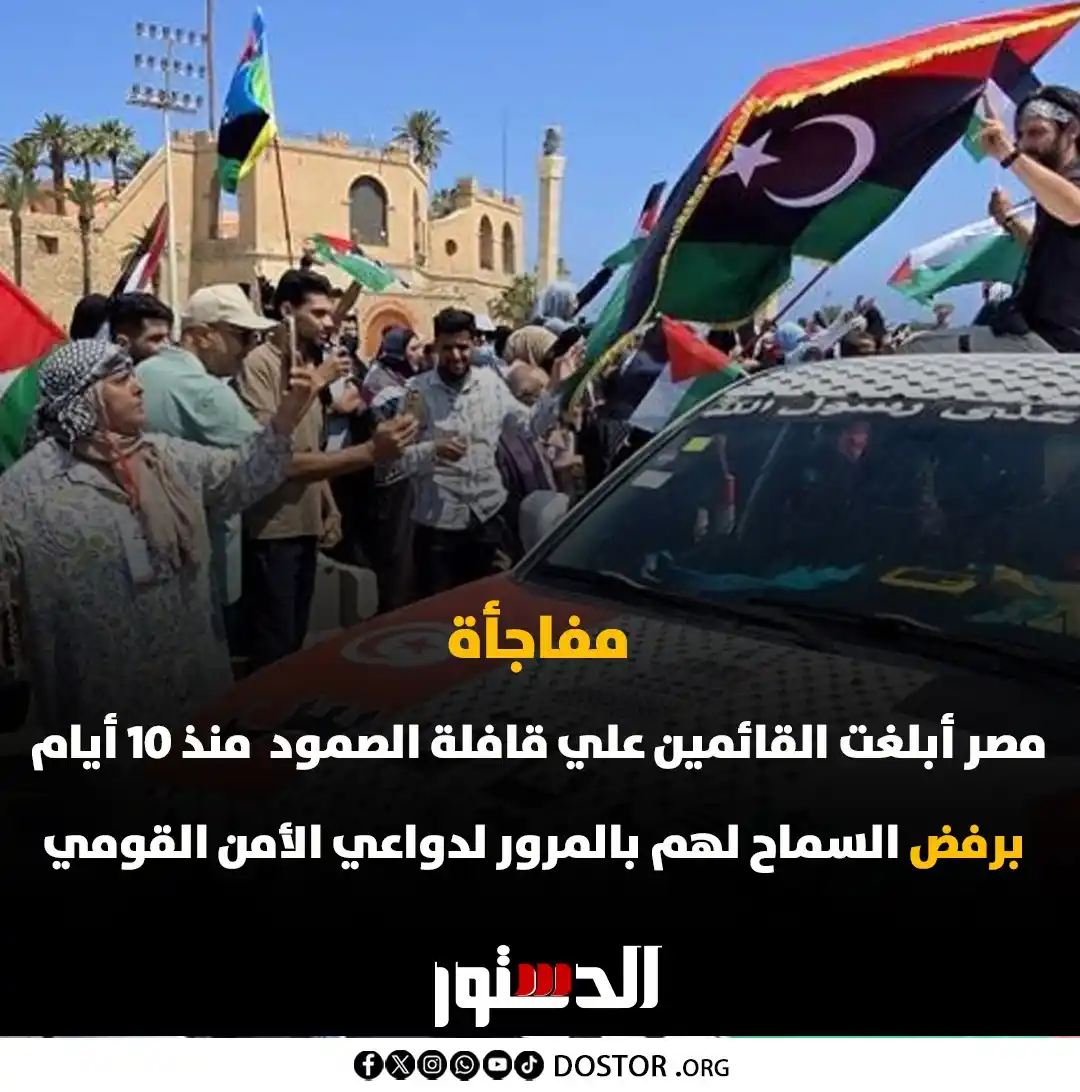 Image from جريدة الدستور - ElDostor News: المخرج خالد يوسف قال: كنت وسيطًا بين القائمين على القافلة والجهات المس...