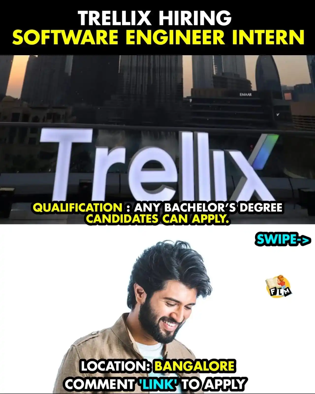 Image from Frontlines Media (FLM): Apply link- https://frontlinesmedia.in/sportskeeda-trellix-are-hiring-...