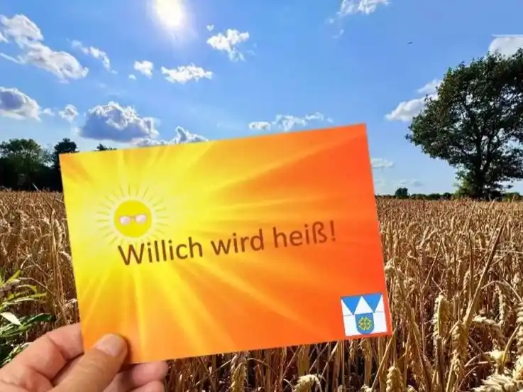Image from Stadt Willich : ...auch wenn's sich nicht so anfühlt - heute ist deutschlandweit Hitze...