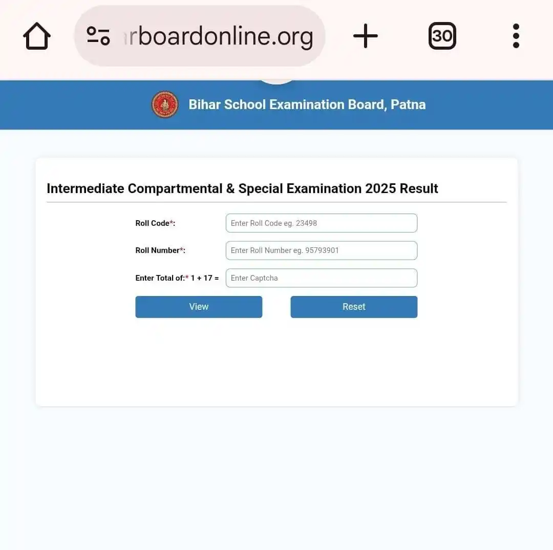 Image from GOVT EXAMS ALERT : Sarkari Result , Sarkari Naukri -Defence | Sarkari Exam | GK Quiz |Engineering: *Bihar Board 12वीं कम्पार्टमेंटल रिजल्ट 2025 जारी।* *रिजल्ट देखने के ...