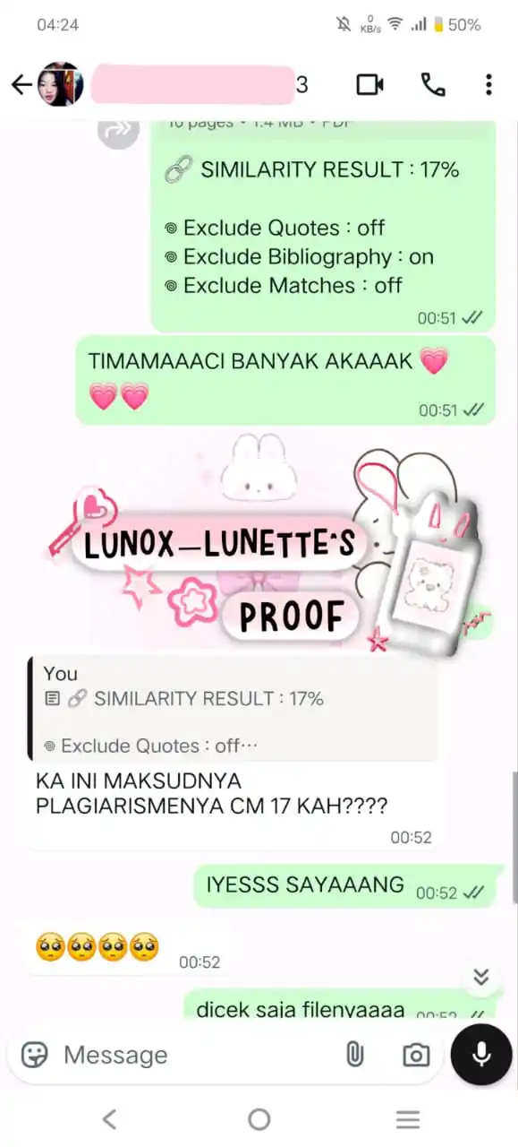 Image from 𓄸 ˖°. — Lunetté Proofs 𐙚
₊˚ ⊹: ❤︎ : Cek Turnitin Terima kasih! ૮₍ ˶ᵔ ᵕ ᵔ˶ ₎ა...