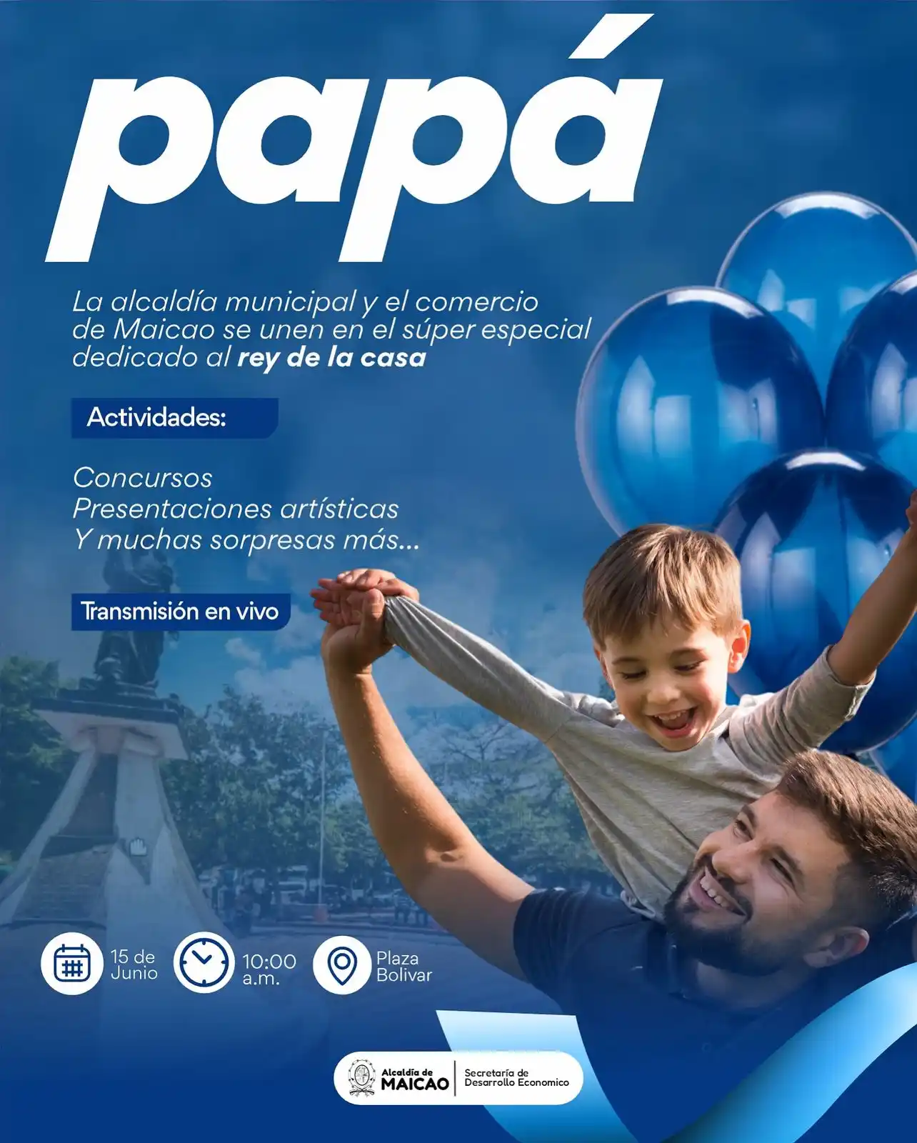 Image from ALCALDÍA MUNICIPAL DE MAICAO: ¡Celebremos juntos el Día del Padre! La Alcaldía Municipal de Maicao,...