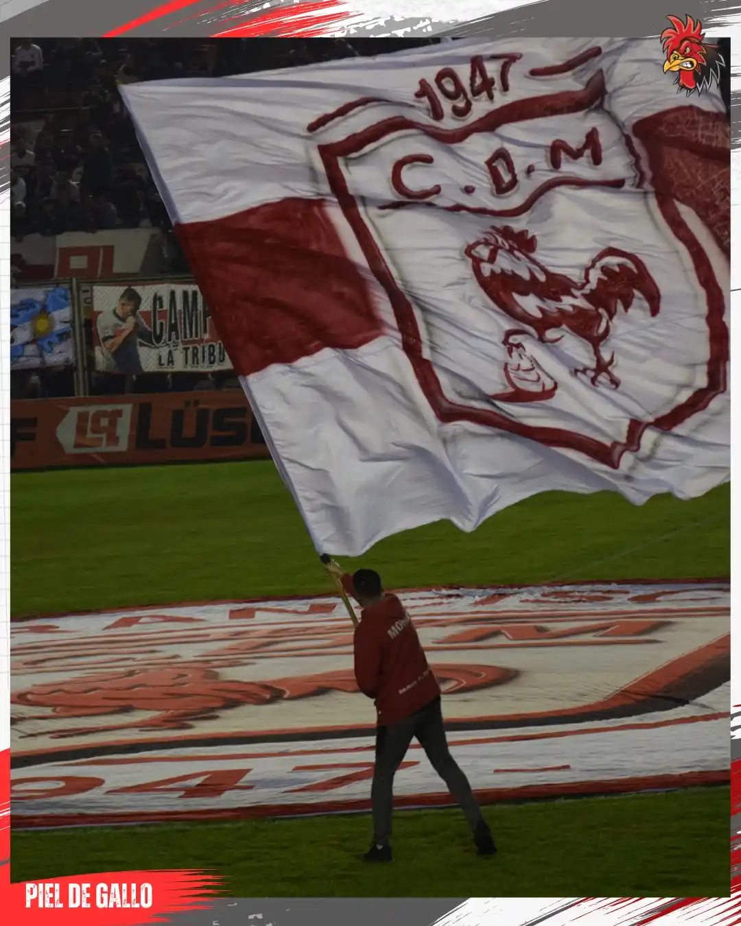 Image from Piel De Gallo: DE BANDERA LA ILUSIÓN ⚪🔴⚪ . 📷 @lucas_gonzalo . <a class="text-blue-...