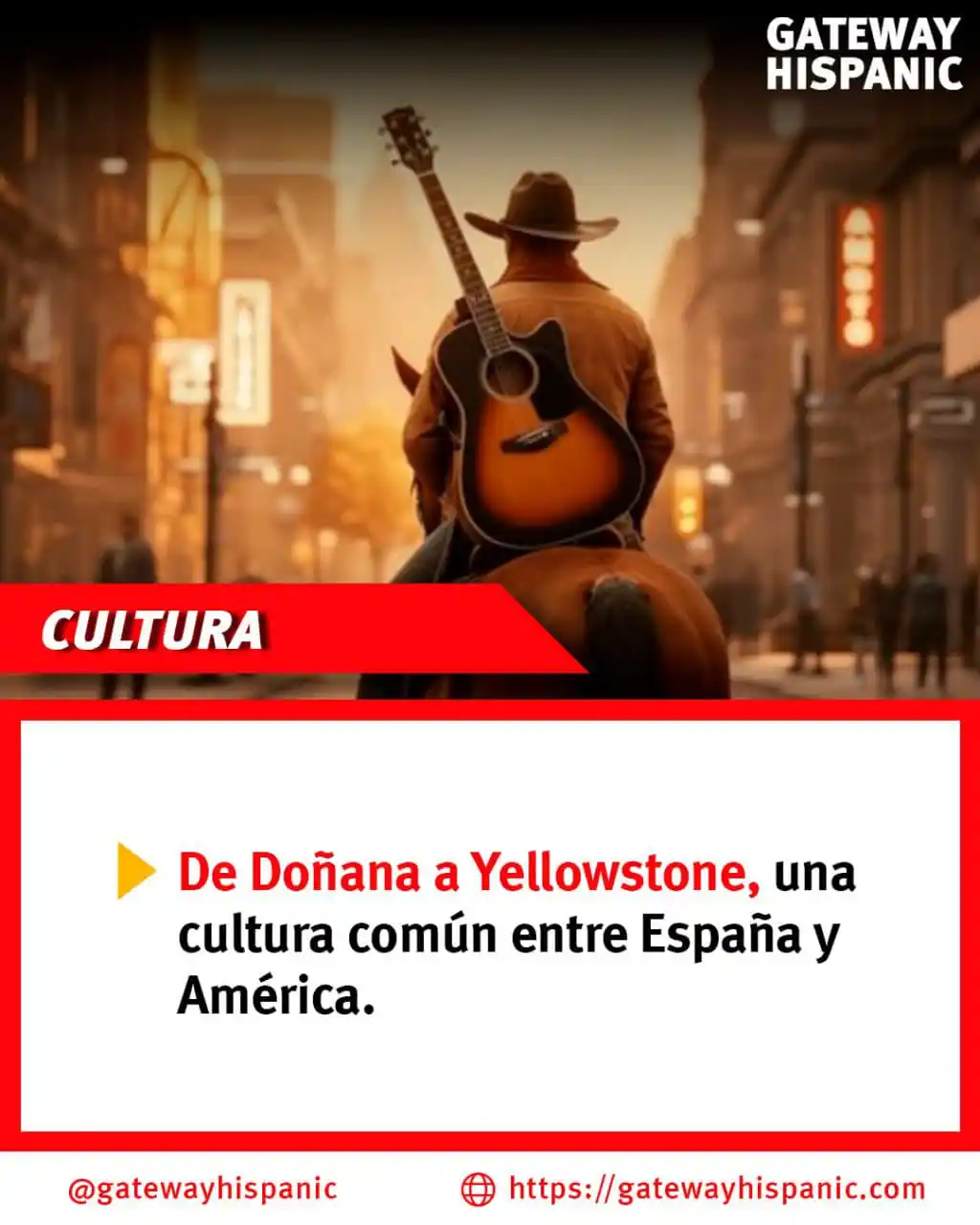 Image from Gateway Hispanic: 🤠🌾 De Doñana a Yellowstone hay más en común de lo que parece 🇪🇸🇺�...