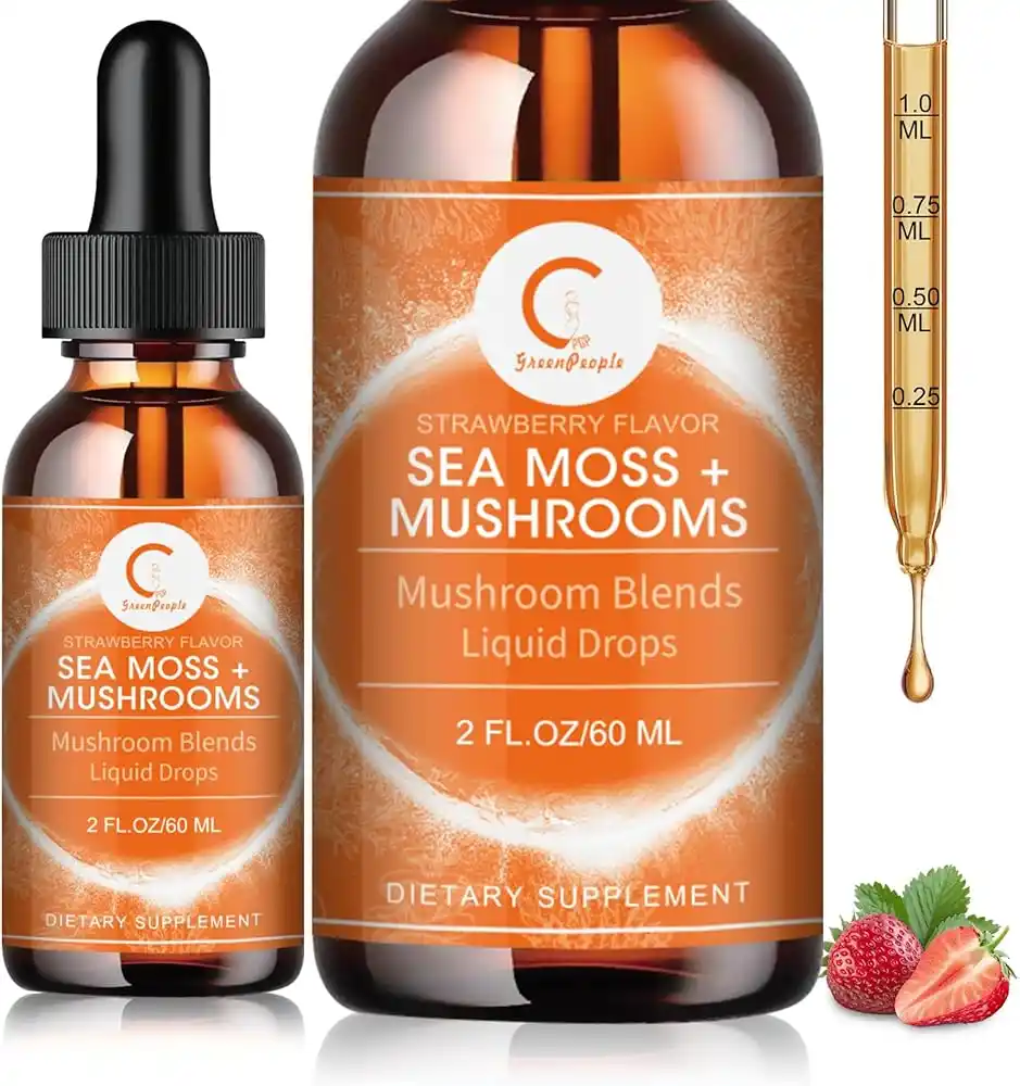 Image from AHORRANDO CON GABY : $4.xx 🔥🔥 Sea Moss & Lion's Mane Drops CODIGO Q8FNDLSD 👉🏻...