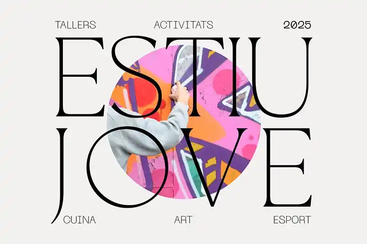 Image from Ajuntament de Castellbisbal: *ESTIU JOVE 2025* 🎨☀️Aquesta setmana hem obert les inscripcions a le...