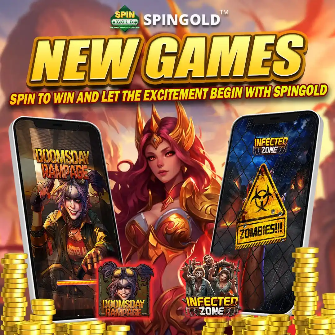 Image from Spingold.com: 🎮 Exciting New Games on SpinGold! 🎮 We’re thrilled to announce the ...