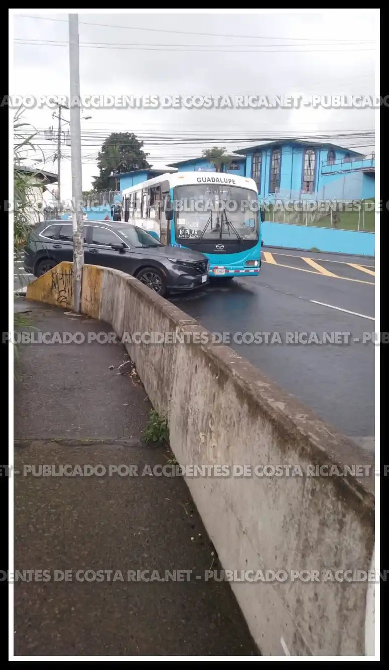 Image from Accidentes de Costa Rica .Net: Guadalupe Goicoechea antes del puente de Incurables sentido Guadalupe ...
